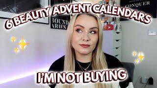 6 BEAUTY ADVENT CALENDARS I'M 100% NOT BUYING THIS YEAR  MISS BOUX