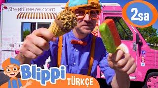 Blippi Bir Dondurma Kamyonunu Keşfediyor | Blippi Türkçe - Çocuklar için Eğitici Videolar