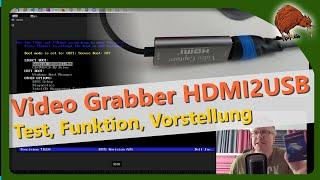 Kurz vorgestellt: Video Grabber - HDMI auf USB-Adapter