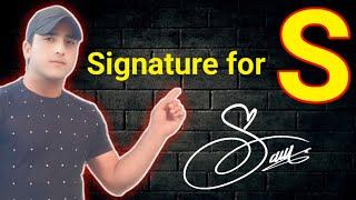 S signature ideas | S signature style | S name signature style | Signature style of my name