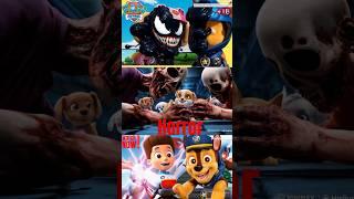 PAW Patrol Zombie: Zuma, Skye, Rocky and Marshall #pawpatrol #shorts #horror #zombie #brawlstars