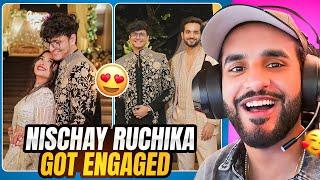 Reacting to Nischay and Ruchika’s Engagement Edits