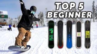 Top 5 Beginner Snowboards 2024 | Board Archive