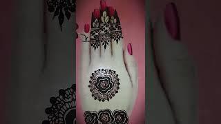 "Arabic Bold Flower Bunch Mehndi Design | Stunning & Easy Henna Art"