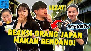 HAVE JAPANESE PEOPLE EVER EATEN RENDANG OR NOT?  REACTION OF JAPANESE PEOPLE TRYING TO EAT RENDANG