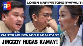 WAITER ng SENADO papalitan? Sen Jinggoy HUGAS KAMAY!