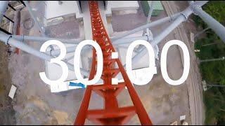 30 MINUTE TIMER with ALARM: TALLEST ROLLER COASTER