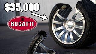 We Cut Open A Very Expensive Bugatti Wheel (W/ Ed Bolian)