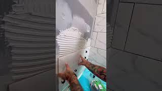 How To Tile Like A Pro #tiling #how #howto #shorts