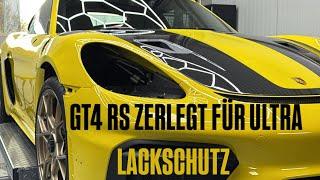 ️ GT4 RS zerlegt!  Serkan gibt diesem Porsche den ultimativen Lackschutz!  