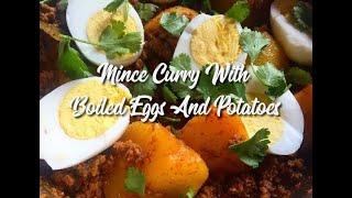 Mince Curry With Boiled Eggs And Potatoes Recipe | South African Recipes | EatMee Recipes