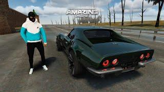 ВОТ ЭТО НИШТЯК! Лютый Chevrolet Corvette C3 в Amazing RP Online GTA CRMP