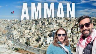 AMMAN, Jordan - Delicious JORDANIAN FOOD & FULL City Tour | Jordan Road Trip travel vlogs | EP 1