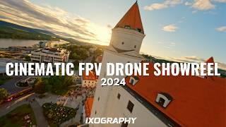 Cinematic FPV Drone Showreel - 2024