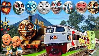 MARI BERMAIN Tebak Gambar Kereta Api Panjang Kikiko exe Kereta Thomas chocho Charles, Thomas hantu