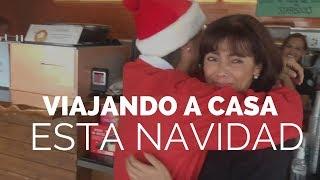 Viajando a casa para Navidad ¡SORPRESA!