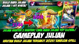 GAMEPLAY JULIAN HUNTER X HUNTER + CARA MAIN JULIAN 2025BUILD JULIAN TERSAKITSKIN JULIAN KURAPIKA