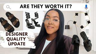 MY DESIGNER SHOES AND JEWELLERY QUALITY UPDATE | WEAR AND TEAR  UPDATE OVER THE YEARS