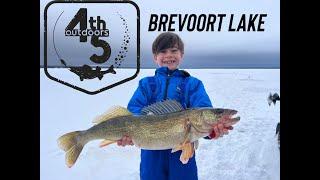 Catching Chunky Walleyes On Northern Michigan's Brevoort Lake.