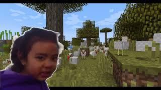 Look at all those chickens! (in Minecraft)