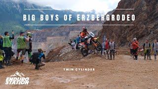 Yamaha Tenere 700, Ducati Desert X, and KTM 890 Adventure R Battle at Red Bull ErzbergRodeo