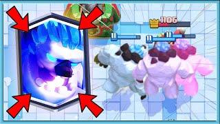  НОВАЯ СУПЕР КАРТА - ЭТО ИМБА! ИСПЫТАНИЕ С ЛЕДЯНЫМ СУПЕР ГОЛЕМОМ / Clash Royale