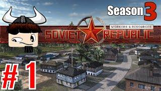 Workers & Resources: Soviet Republic - Biomes - Tundra  ▶ Gameplay / Let's Play ◀ Episode 1