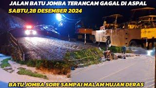 Batu Jomba Sore,Batu Jomba Menjelang Malam‼️Hujan Deras Di Batu Jomba Dan Sekitarnya