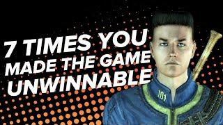 7 Times You Made the Game Unwinnable Through Stupidity