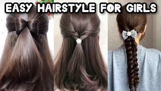 Easy Hairstyle For girls | aesthetics hairstyle for girls | thatglamworld