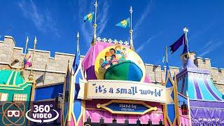 [360] Classic Magic Kingdom it's a Small World Ride - Disney World