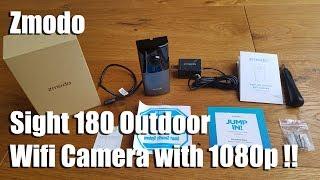 Zmodo Sight 180 Outdoor [Unboxing and Setup]