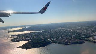 Takeoff at LaGuardia Airport (LGA) Runway 4