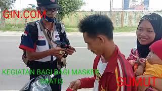 GLOBAL INVESTIGASI NEWS.COM ADAKAN KEGIATAN BAGI"MASKER