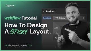  How To Build A Sticky Layout - Webflow Tutorial 