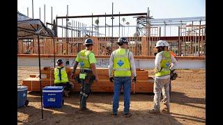 RUSD Casa Blanca Elementary School Beam Signing Ceremony