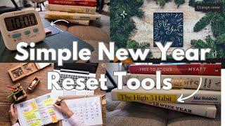 New Year Productivity: Four Life-simplifying Tools to Reset!