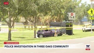 Sheriff: deputies investigating homicide in Three Oaks Park, shooter at large