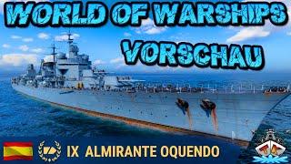 Almirante Oquendo T9/SP/CA *Dieser F SKILL ist komisch...* "VORSCHAU* ️ in World of Warships 