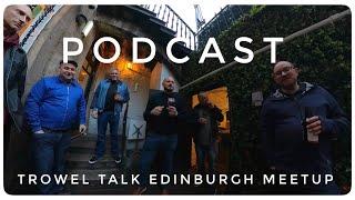 Trowel talk podcast live in Edinburgh at the Amber rose pub with @troweltalk2719 @ThePlasterer