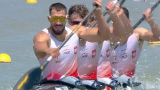 K4 men 500m Final A | Canoe sprint European Championship Szeged 2024 |