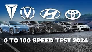 Which Car Rules the Road? |The Fastest 0-100 Speed Time | PakWheels