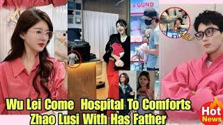 WuLei Drive Zhaolusi Hospital To Home With Has Father