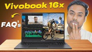 Asus Vivobook 16x i5 12500H - Rtx 3050 | FAQs | Best Laptop under 60000 ?