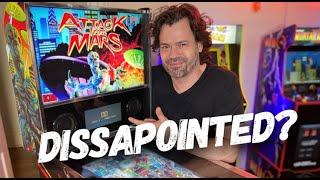 Honest Review! Arcade1up Williams Attack From Mars Virtual Pinball Table