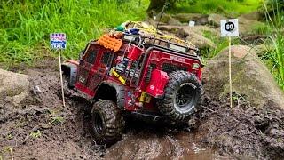 100 Gate Trail w/ My Top Heavy Traxxas TRX4 Defender at UK Scale Nationals