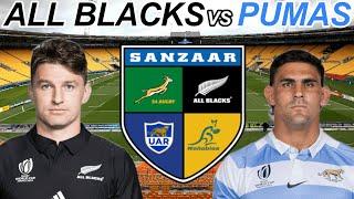 NEW ZEALAND vs ARGENTINA Rugby Championship 2024 Live Commentary