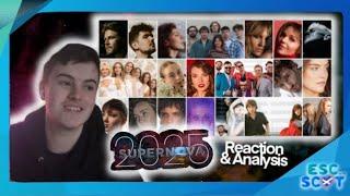  Supernova 2025 | Reaction To All Songs & Analysis | Latvia Eurovision 2025