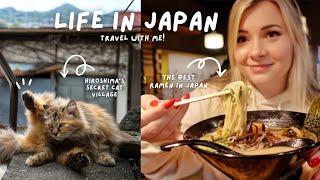 LIFE IN JAPAN: Fukuoka's Famous Ramen + Hiroshima's Secret Cat Village 