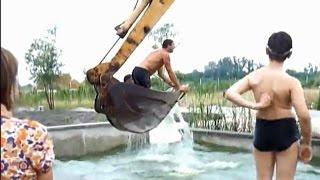 Excavator fail / win compilation